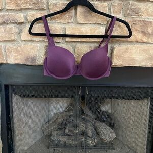 Gillian & O’Malley Purple padded bra. Size 34D